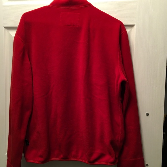 Vintage Ralph Lauren Polo Sport Men’s 1/4 Zip Fleece Jacket Red Size M Polartec - Picture 5 of 11